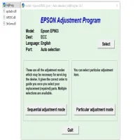 Epson EP-903A Adjustment Program