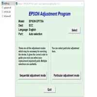 Epson EP-775AW Resetter