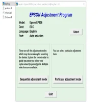 Epson EP-906F Adjustment Program