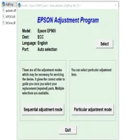 Epson EP-905A Resetter