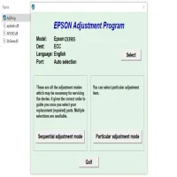Epson Stylus CX3905 Adjustment Program