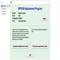 Epson Stylus CX4200 Adjustment Program