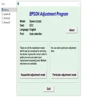 Epson Stylus CX4300 Adjustment Program
