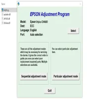 Epson Stylus CX4600 Adjustment Program