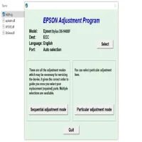 Epson Stylus DX9400F Adjustment Program