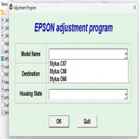 Epson Stylus C67 Adjustment Program
